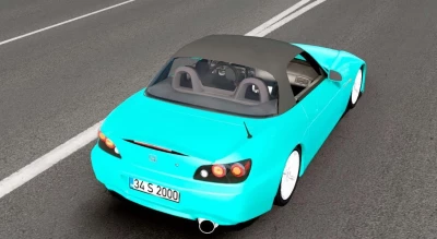 Honda S2000 Turquoise Blue v1.0