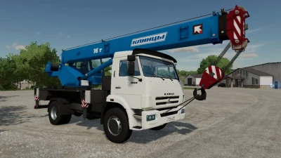 Kamaz crane Klincy 4x2 v2.0.0.0