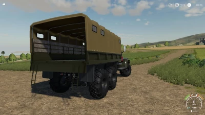 KRAZ 258B MILITARY (manual loading) v1.0.0.0