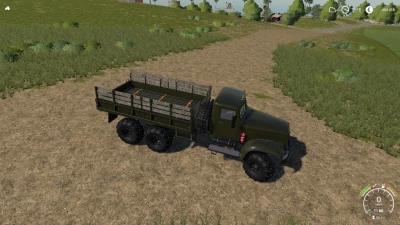 KRAZ 258B MILITARY (manual loading) v1.0.0.0