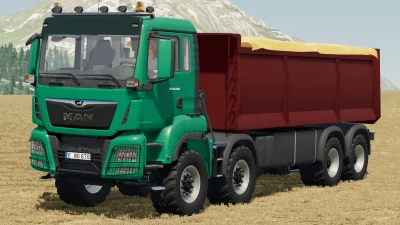 MAN TGS 18.500 8x8 Kipper Truck v1.0.0.0