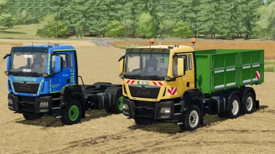 MAN TGS 18.500 Semi & Kipper Trucks v1.0.0.0