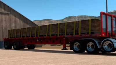 Manac Steel Flatbed Trailer 1.49