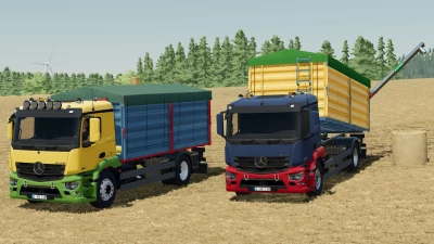 Mercedes Benz Antos Grain/Overload Truck v1.0.0.0