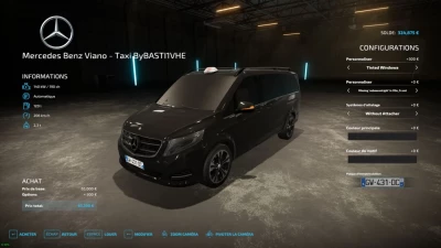 Mercedes-Benz Viano Taxi / VTC V1.0.0.0