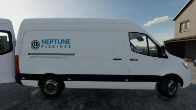 Mercedes Sprinter 2021 Neptunes Piscines v1.0.0.0