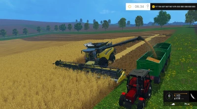 NEW HOLLAND CR 9.90 NEW GOLD BLACK V1.0