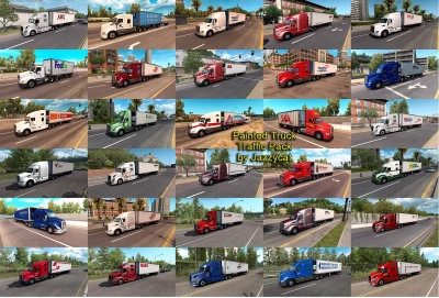 Painted Truck Traffic Pack by Jazzycat v6.1.4