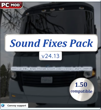 Sound Fixes Pack v24.13 for ATS 1.50