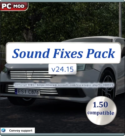 ATS Sound Fixes Pack v24.15 for 1.50