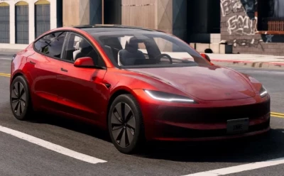 TESLA MODEL 3 FACELIFT 2024 V2.5