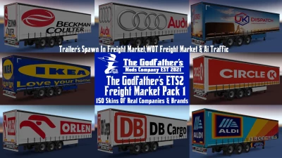 The Godfather's ETS2 Freight Market Pack 1 v1.5