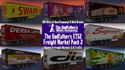 The Godfather's ETS2 Freight Market Pack 2 v1.5