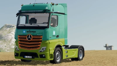 2020 Mercedes Benz Actros MP5 Maersk Group v1.0.0.0