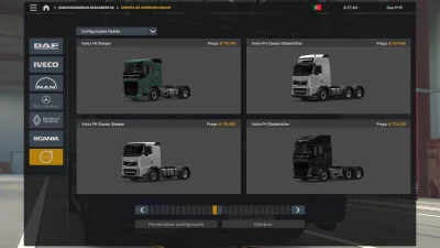 ALL TRUCKS AT THE DEALER ETS2 1.0 1.50