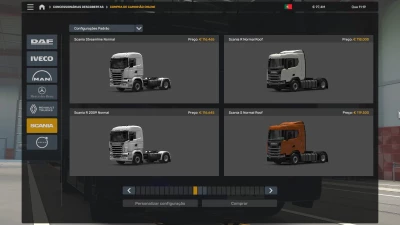 ALL TRUCKS AT THE DEALER ETS2 1.0 1.50