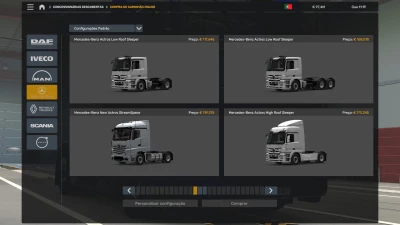 ALL TRUCKS AT THE DEALER ETS2 1.0 1.50