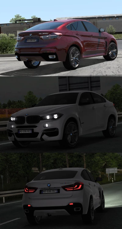 [ATS] BMW X6 M50d F16 v3.0 1.50