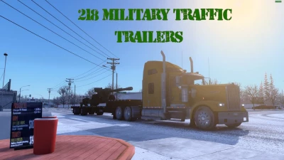 ATS MILITARY Trailer Cargo & Traffic Pack v1.1