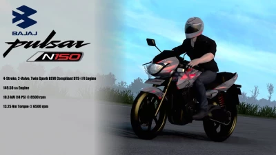 ATS Motorcycle Bajaj Pulsar 150 DTSi v1.50