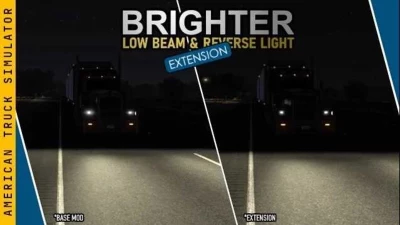 Brighter Low Beam Headlights and Reversing Lights v1.50