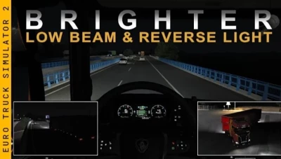 Brighter Low Beam & Reverse Lights v1.5.1  1.50