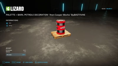 Decorative barrel (oil) v1.1.0.0