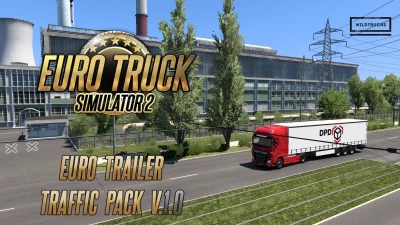 Euro Trailer Traffic Pack v1.0