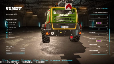 Fendt Katana 850 V1.5