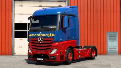Mercedes Actros MP4 Mordhorst Skin v1.0