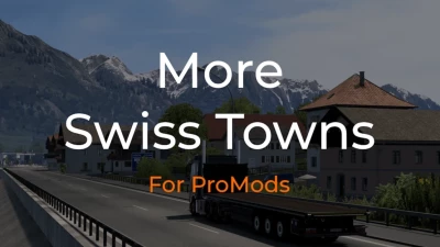 More Swiss Towns for ProMods v1.0