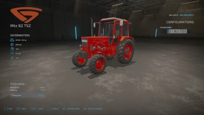 MTZ 82 TSZ v1.0.0.0