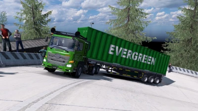 New Map Sitinjau Lauik V13.1 + Isuzu NKR for ETS2 1.49 to 1.50