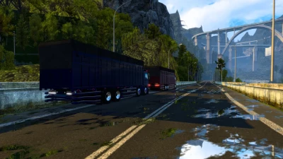 New Map Sitinjau Lauik V13.1 + Isuzu NKR for ETS2 1.49 to 1.50