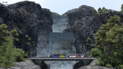 New Map Sitinjau Lauik V13.1 + Isuzu NKR for ETS2 1.49 to 1.50