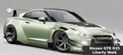 Nissan GTR R35 Liberty Walk v1.5