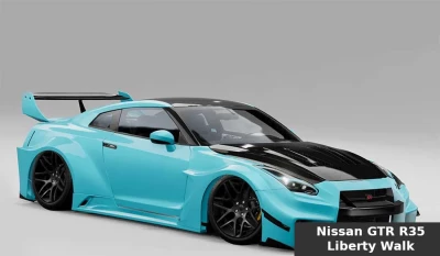 Nissan GTR R35 Liberty Walk v1.5