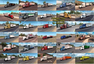 Painted Truck Traffic Pack by Jazzycat v6.1.5