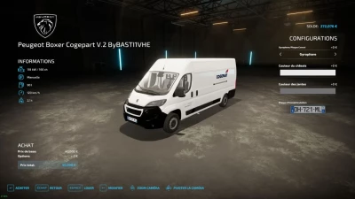 Peugeot Boxer Cogepart v2.0.0.0