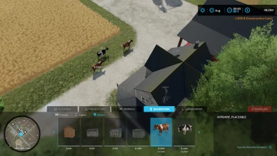 Placeable cow Fs22 v1.0.0.0