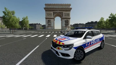 Renault Megane Estate 2020 Police Nationale CRS v1.0.0.0