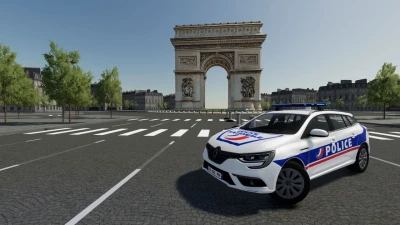 Renault Megane Estate 2020 Police Nationale CRS v1.0.0.0