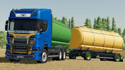 Scania R Liquid Transport Truck & Trailer v1.0.0.0