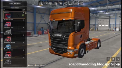 Scania R & Streamline by soap98 v1.2.4 ATS 1.50