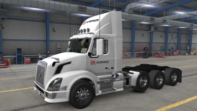 SKIN DB SCHENKER VOLVO VNL 2014 1.0 1.50