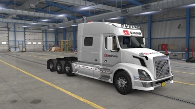 SKIN DB SCHENKER VOLVO VNL 2014 1.0 1.50