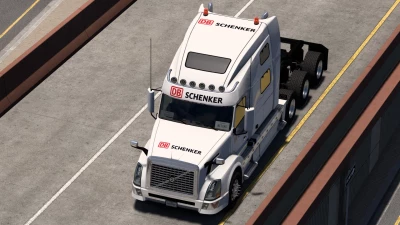 SKIN DB SCHENKER VOLVO VNL 2014 1.0 1.50