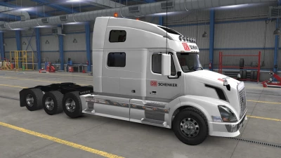 SKIN DB SCHENKER VOLVO VNL 2014 1.0 1.50