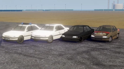 405 tuned & 206 police v1.0