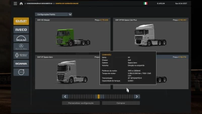 ALL TRUCKS AT THE DEALER ETS2 1.0 1.50